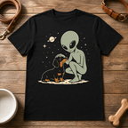 Dachshund and Alien T-Shirt