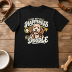 The Key to Happiness is a Doodle T-Shirt