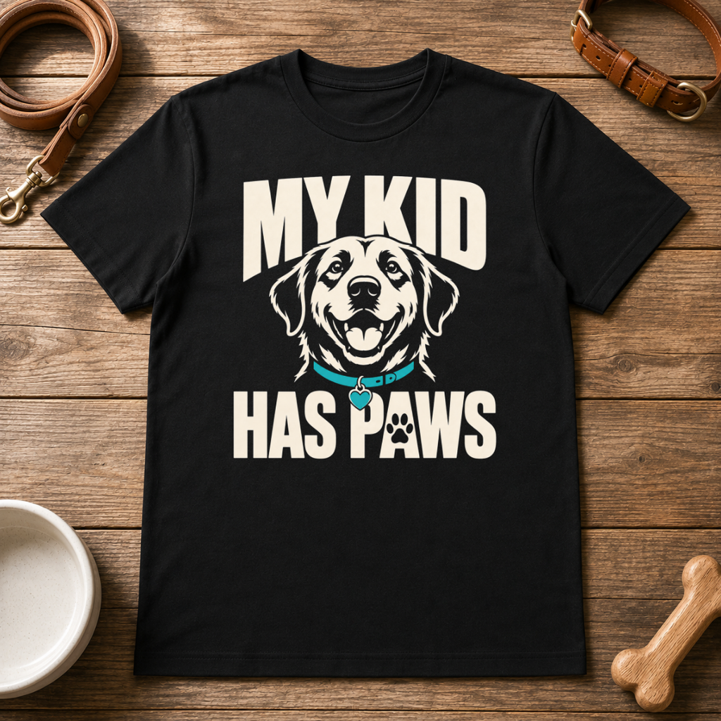 My Kid Has Paws T-Shirt