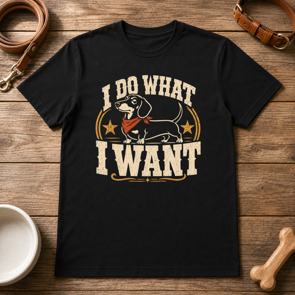 Dachshund | I Do What I Want T-Shirt