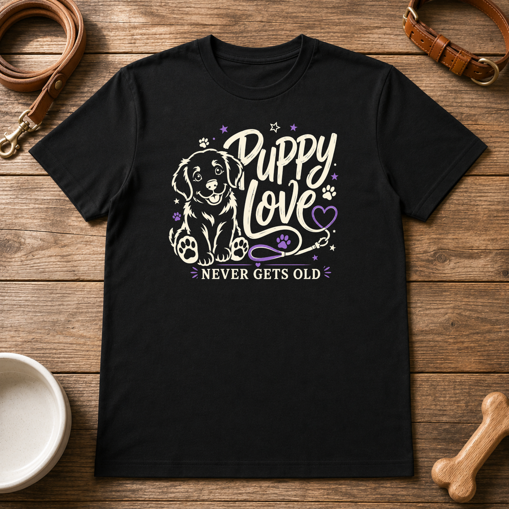 Puppy Love Never Gets Old T-Shirt