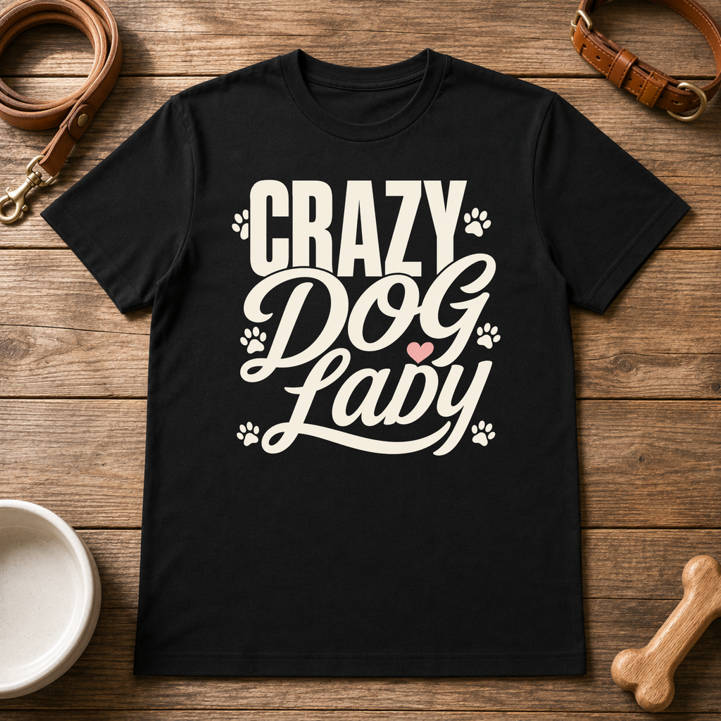 Crazy Dog Lady T-Shirt