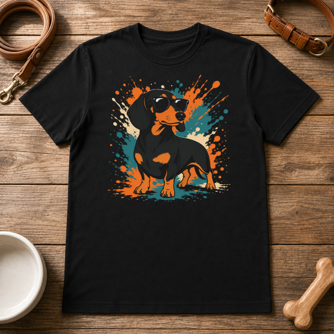 Dachshund Splash T-Shirt