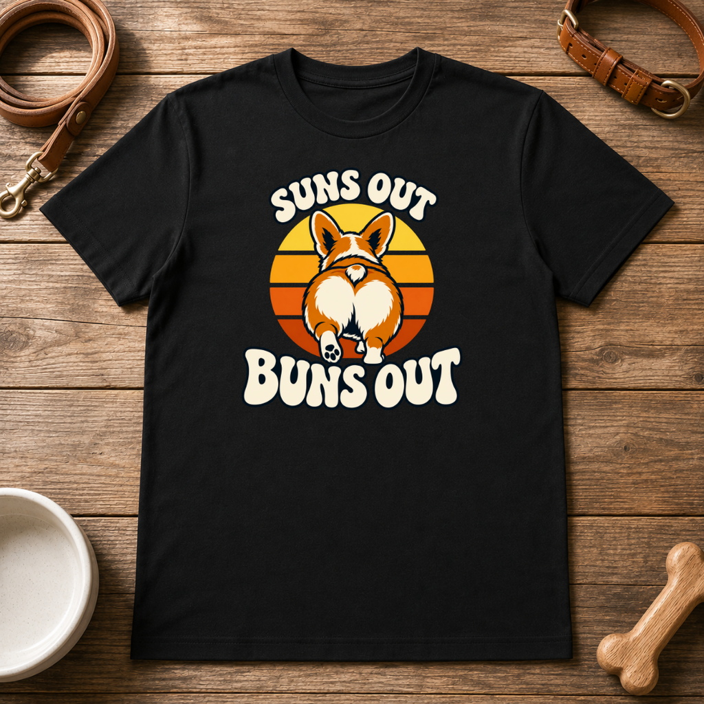 Corgi | Suns Out Buns Out T-Shirt