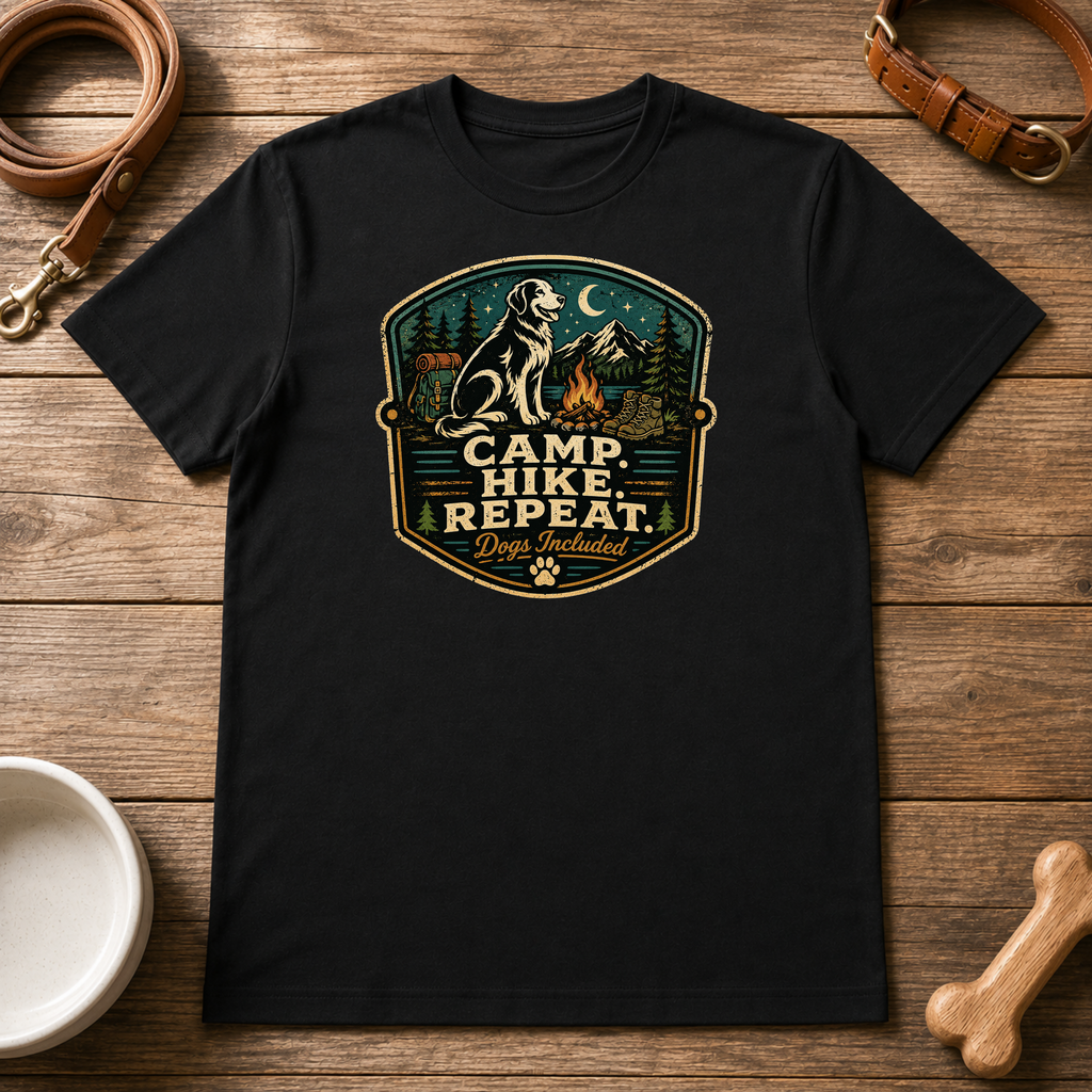 Camp Hike Repeat T-Shirt