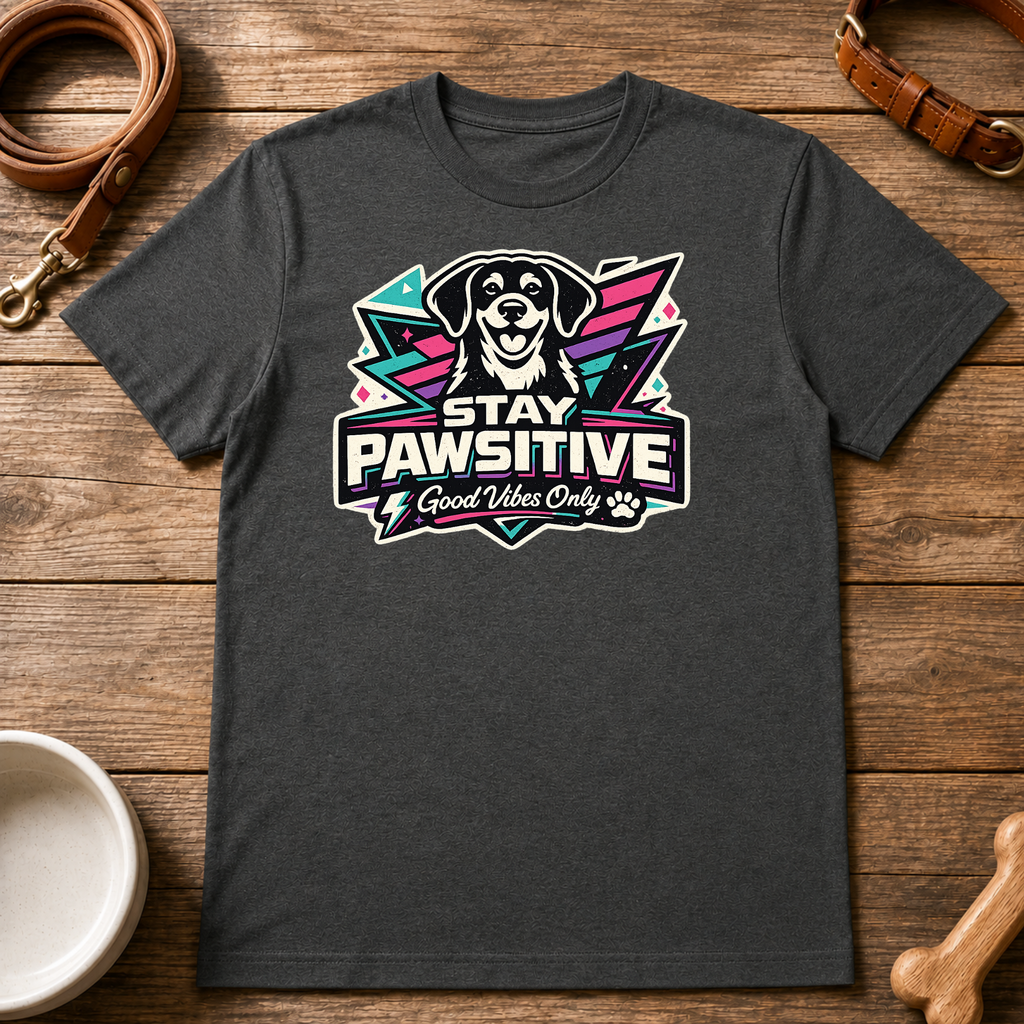 Stay Pawsitive T-Shirt