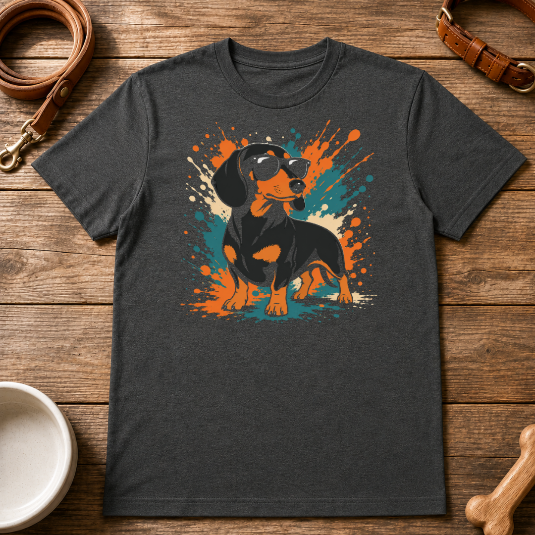 Dachshund Splash T-Shirt
