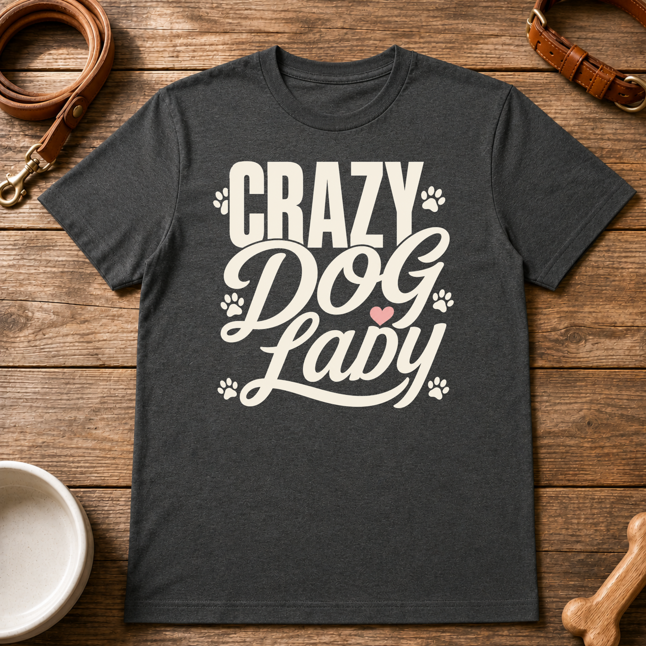Crazy Dog Lady T-Shirt