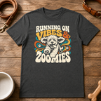 Doodle | Running on Vibes and Zoomies T-Shirt