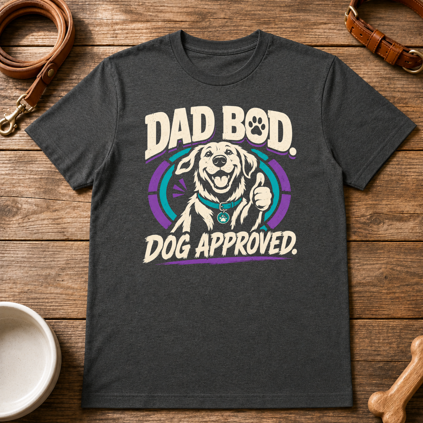 Dad Bod Dog Approved T-Shirt