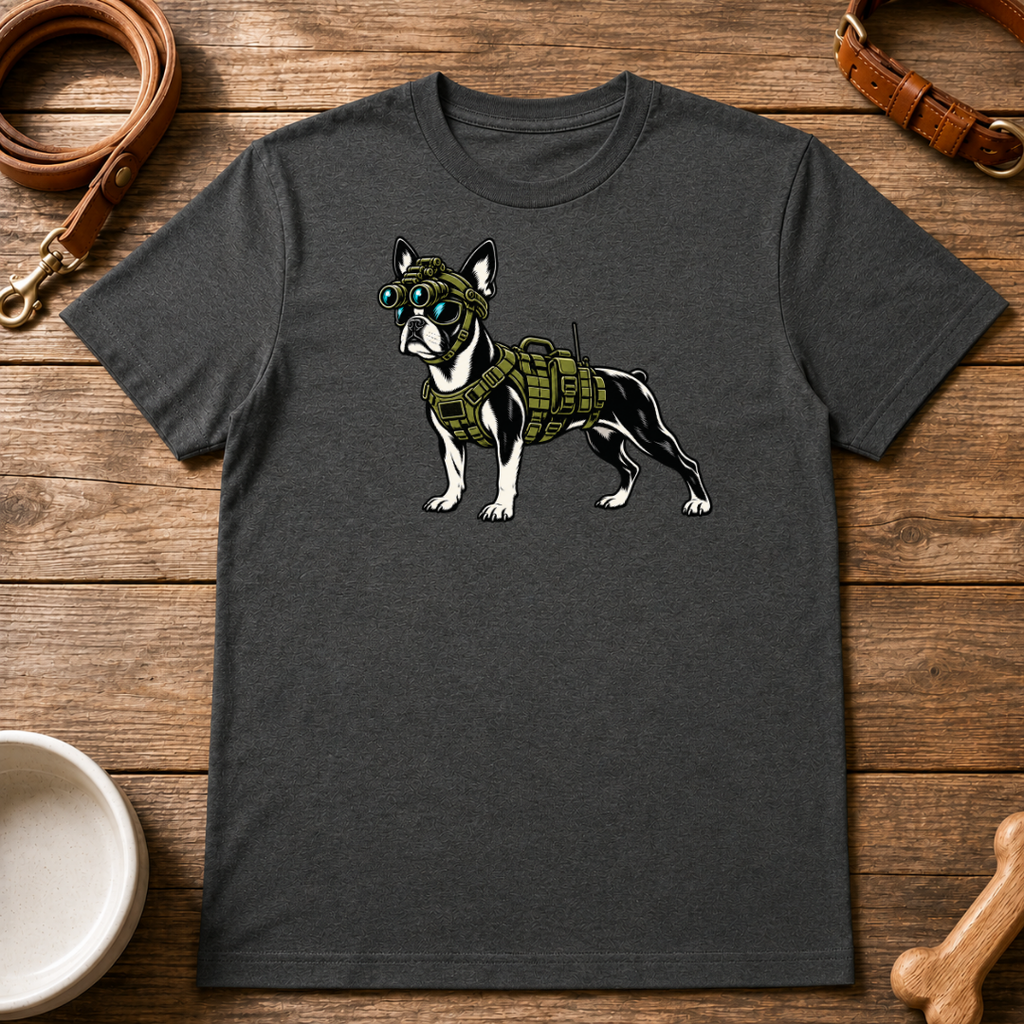 Tactical Boston Terrier T-Shirt
