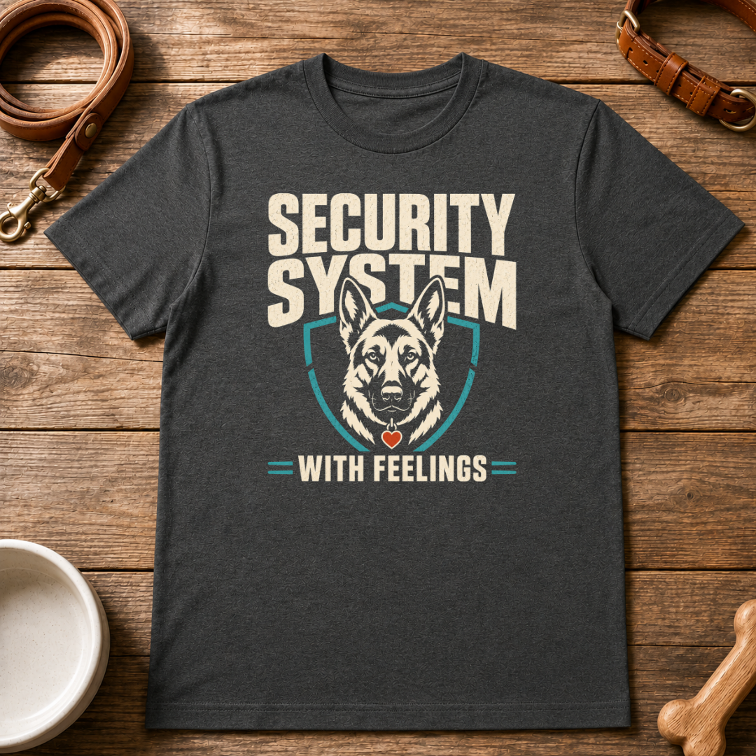 Security System With Feelings T-Shirt