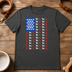 Dog American Flag T-Shirt