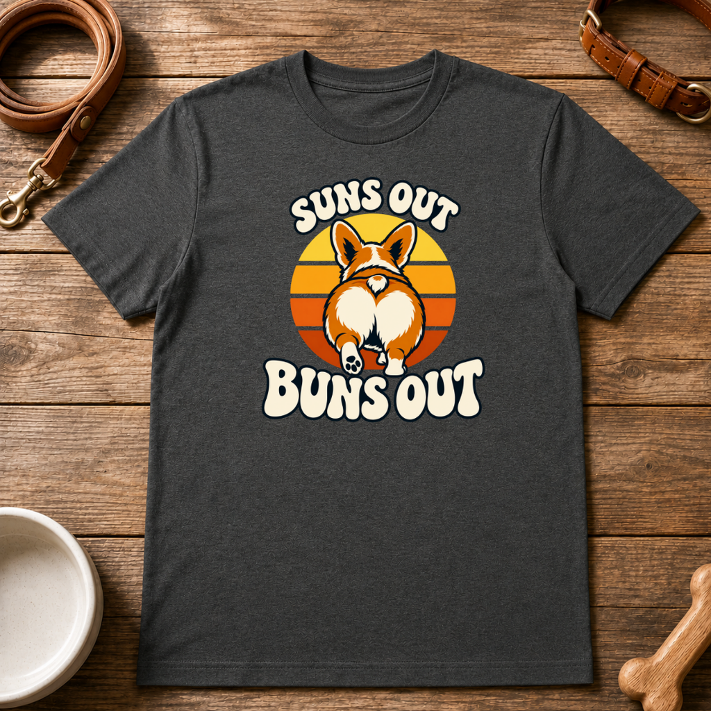Corgi | Suns Out Buns Out T-Shirt