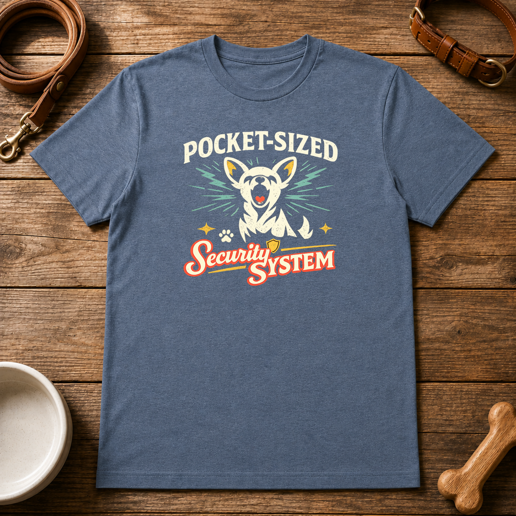 Pocket-Sized Security System T-Shirt