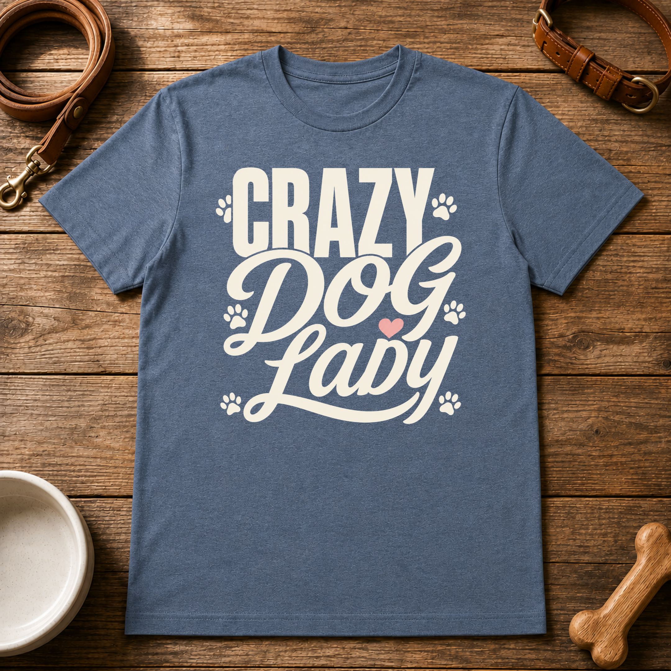 Crazy Dog Lady T-Shirt