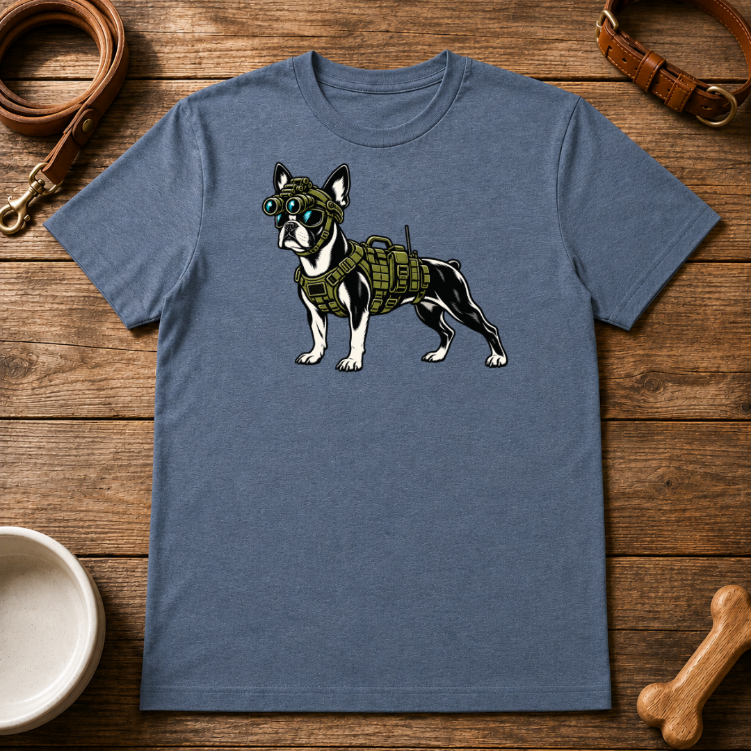 Tactical Boston Terrier T-Shirt