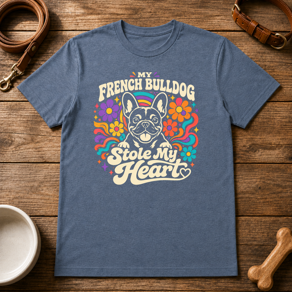 My English Bulldog Stole My Heart T-Shirt