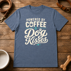 Powered by Coffee and Dog Kisses T-Shirt