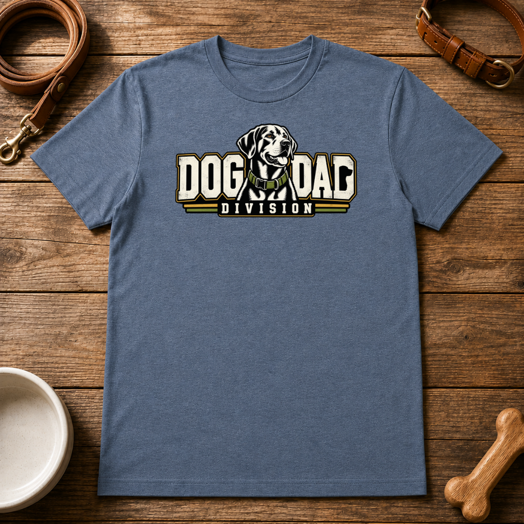 Dog Dad Division T-Shirt