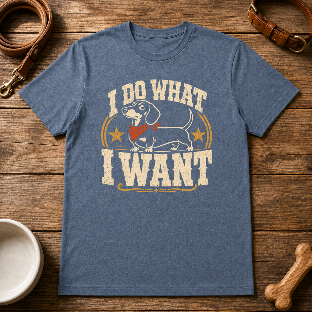 Dachshund | I Do What I Want T-Shirt