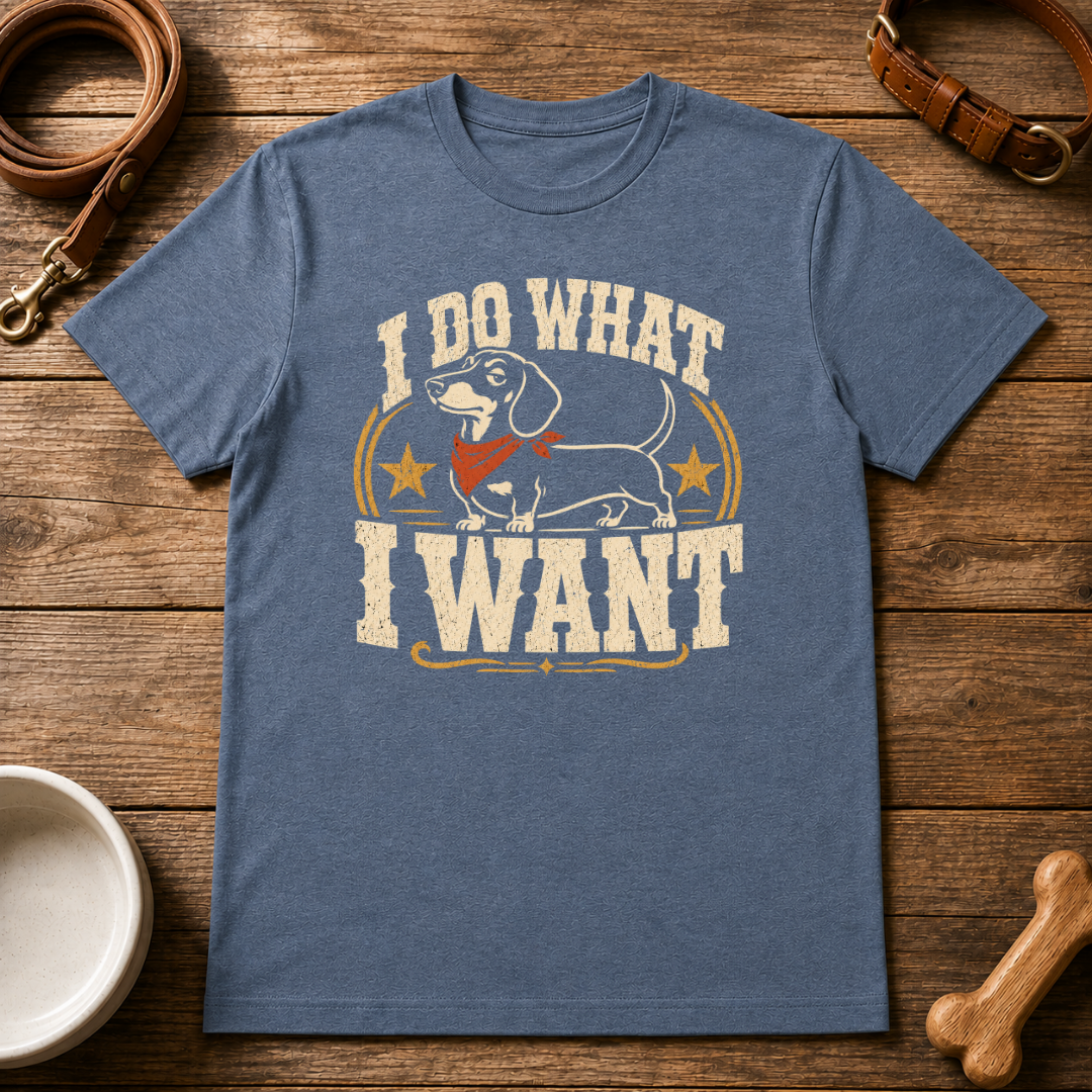 Dachshund | I Do What I Want T-Shirt