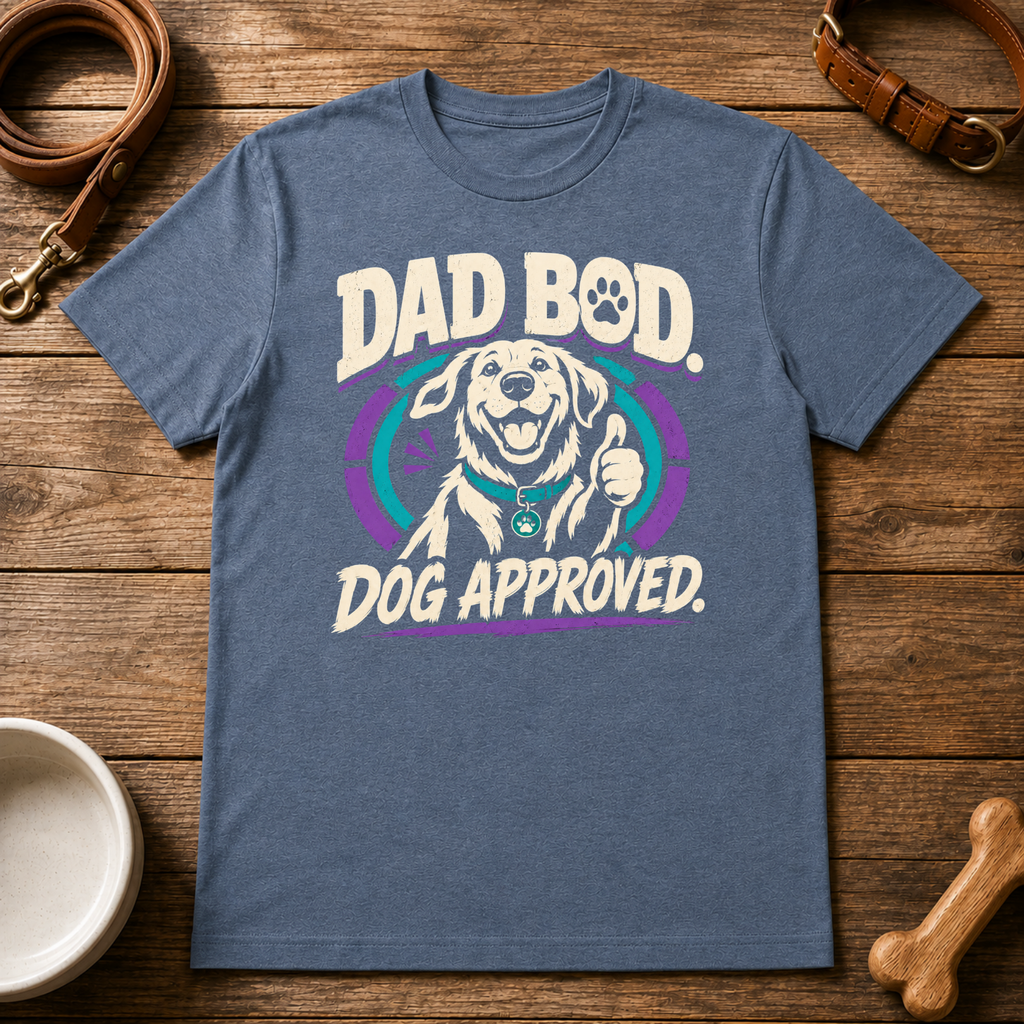 Dad Bod Dog Approved T-Shirt