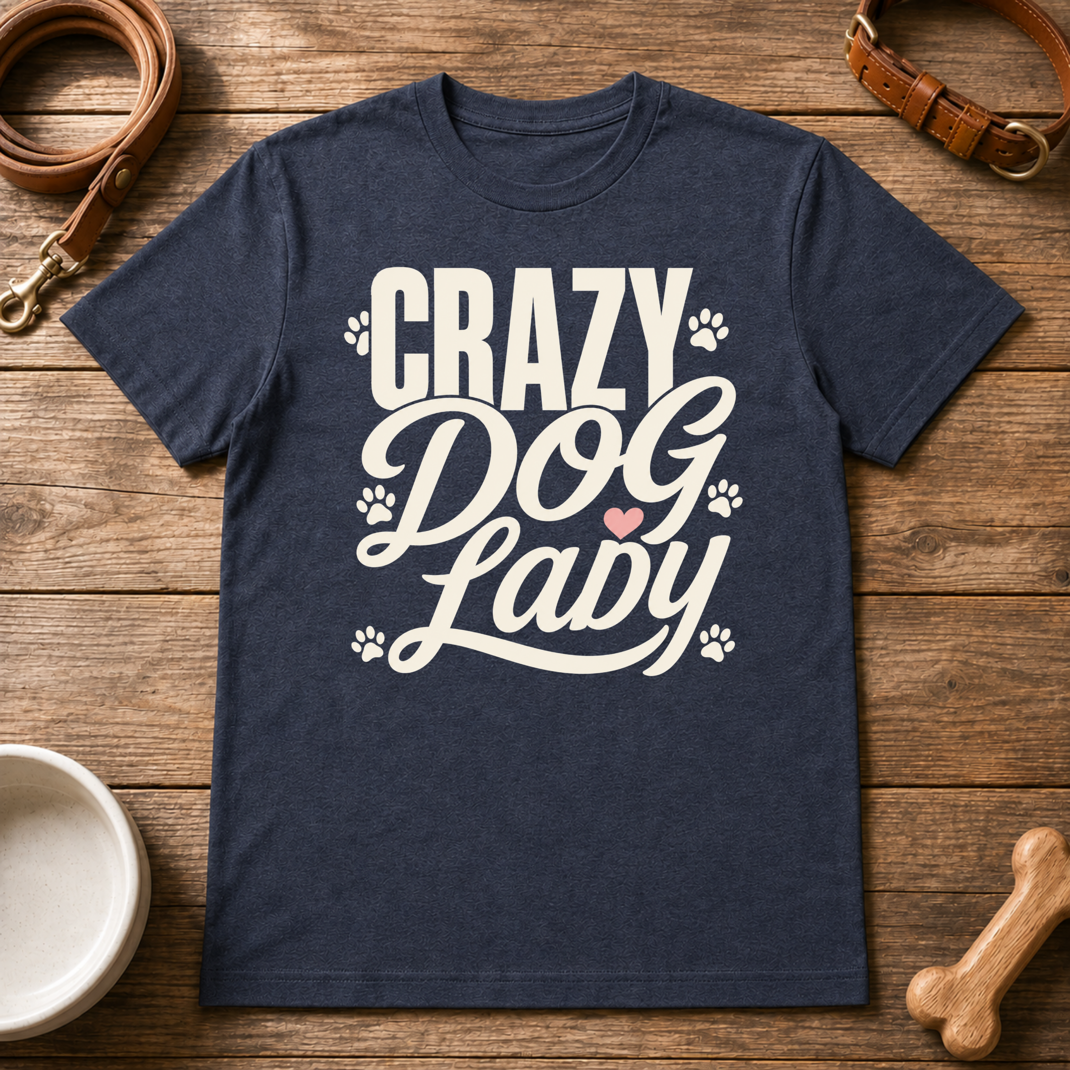 Crazy Dog Lady T-Shirt