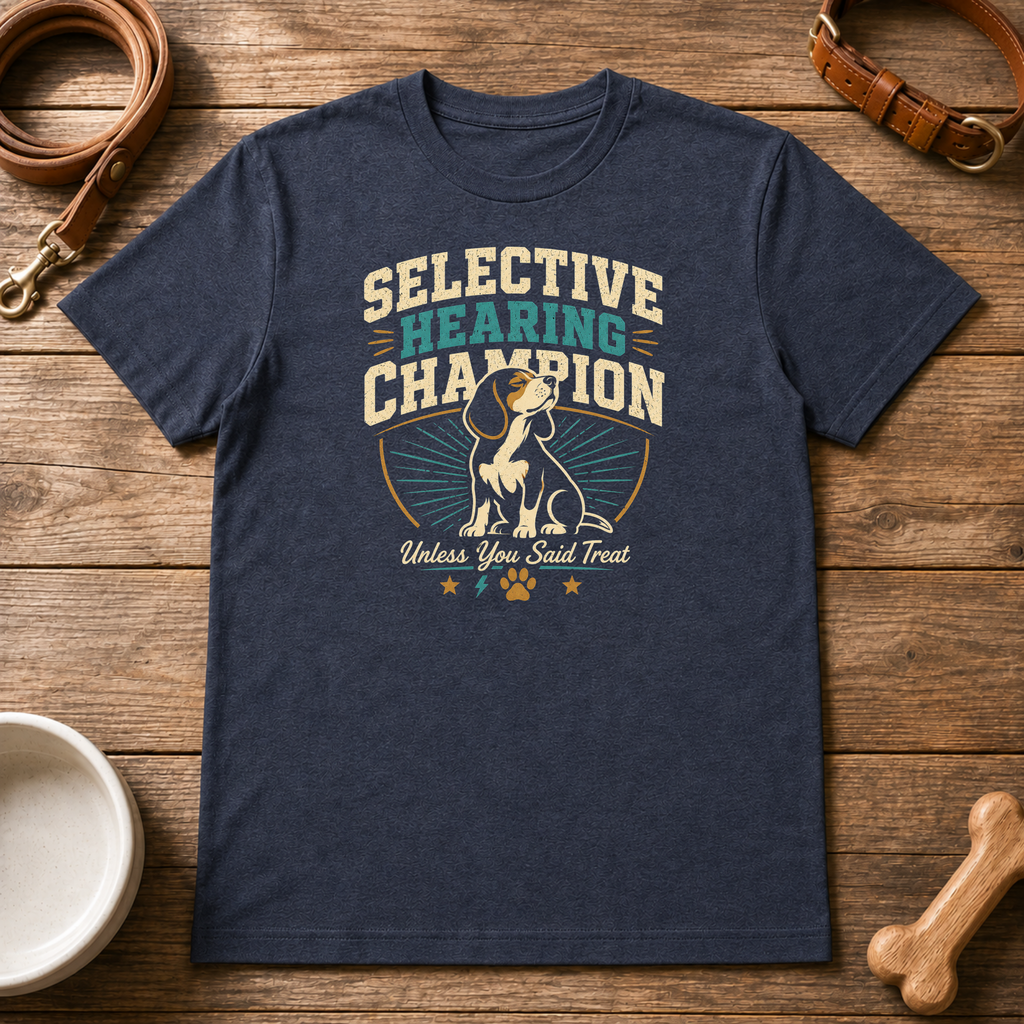Selective Hearing Champion - Beagle T-Shirt