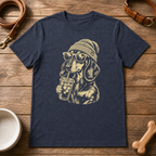 Dachshund Drinking Coffee T-Shirt