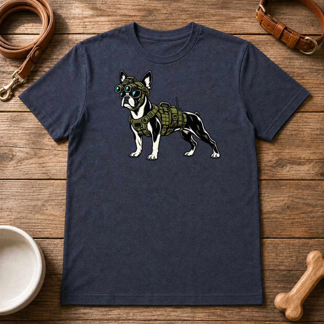Tactical Boston Terrier T-Shirt