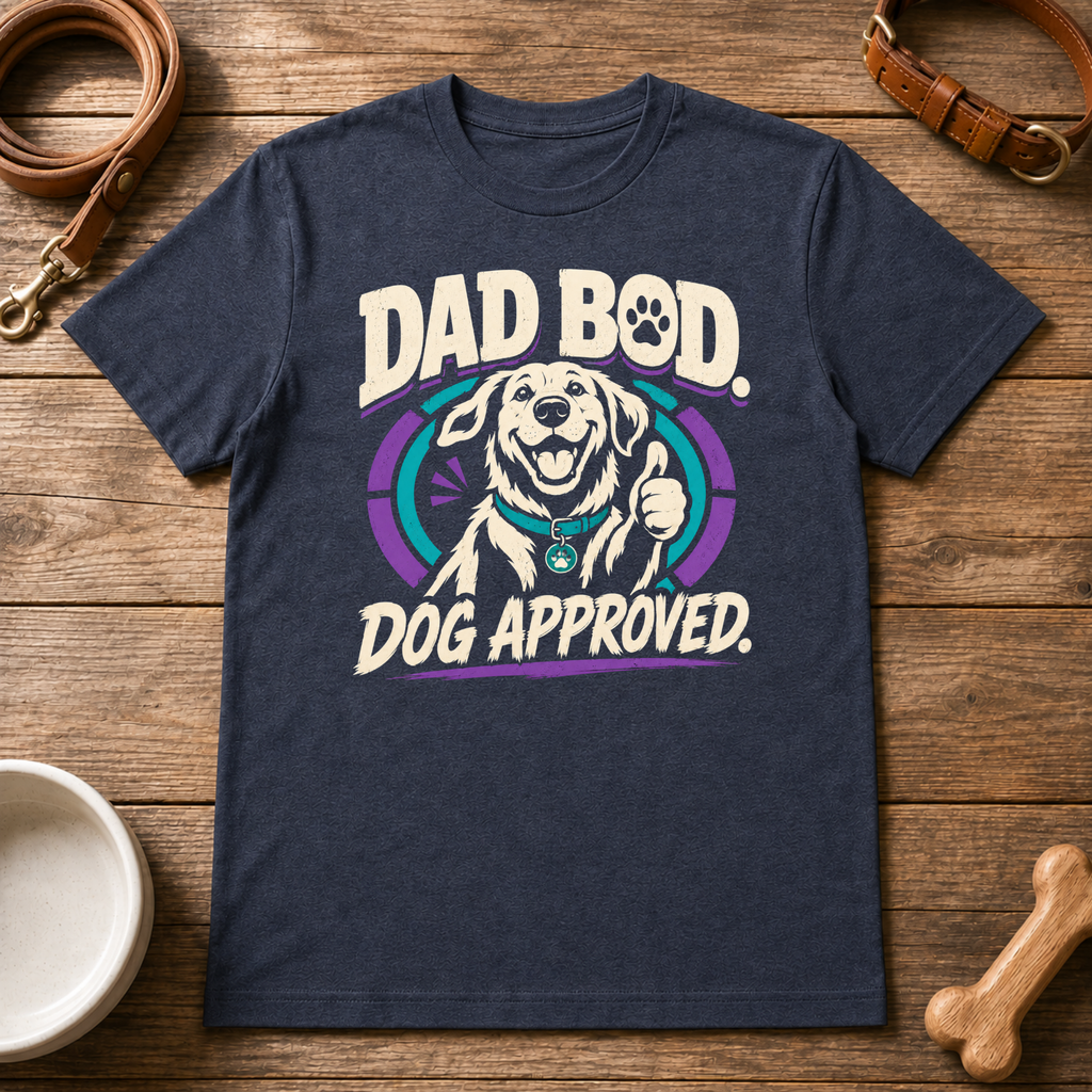 Dad Bod Dog Approved T-Shirt