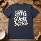 Powered by Coffee and Dog Kisses T-Shirt