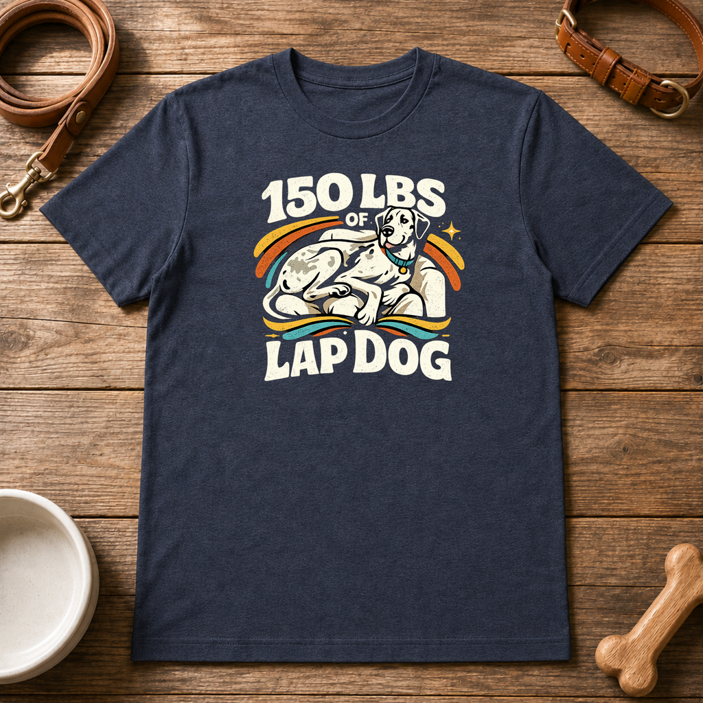 Great Dane 150 LBS of Lap Dog T-Shirt