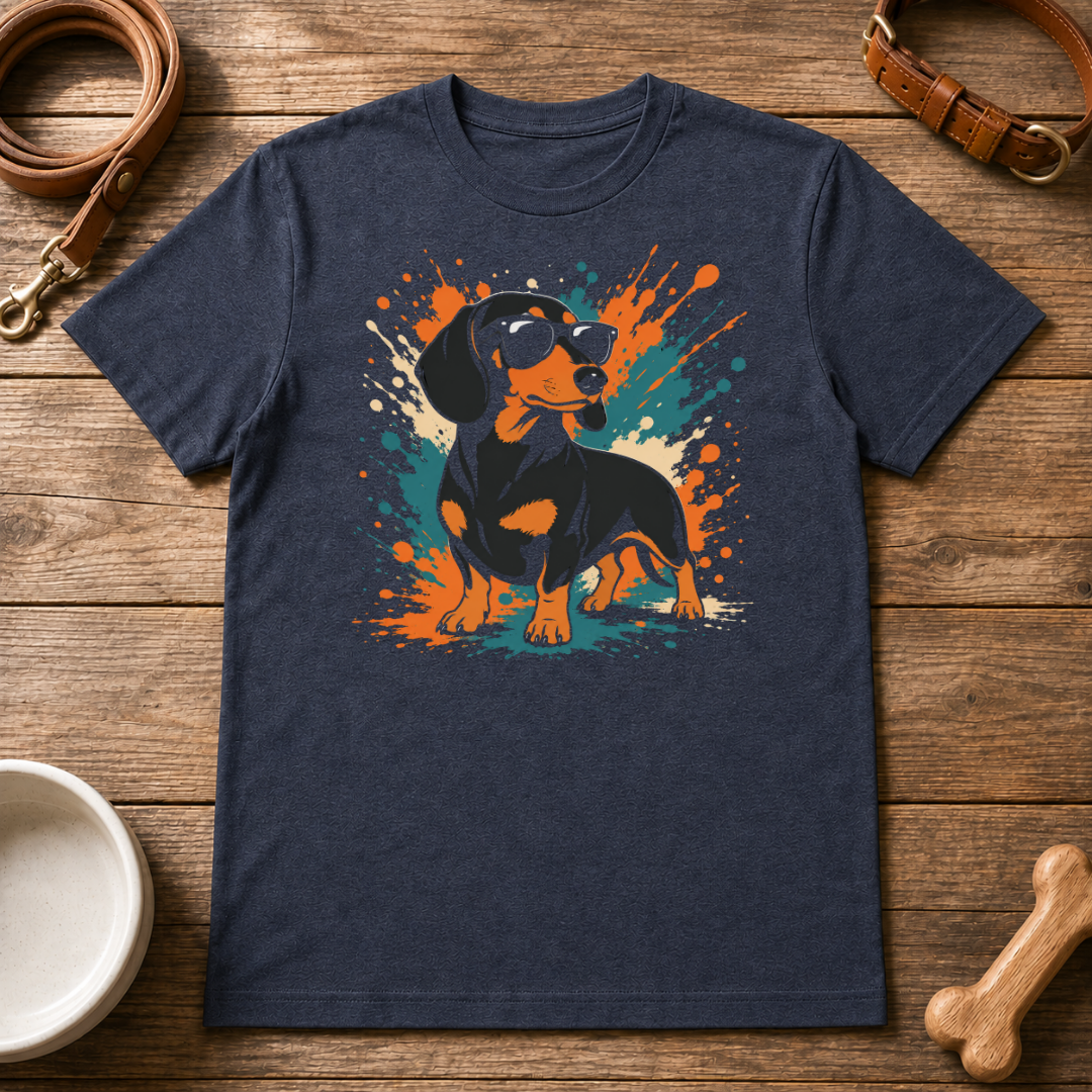 Dachshund Splash T-Shirt