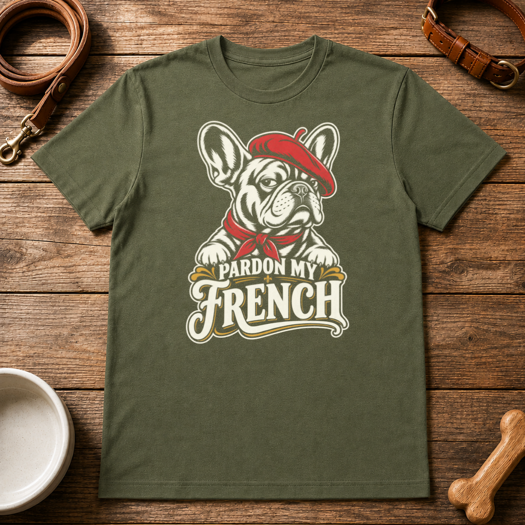 Frenchie Pardon My French T-Shirt