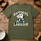 The Key to Happiness is a Labrador T-Shirt