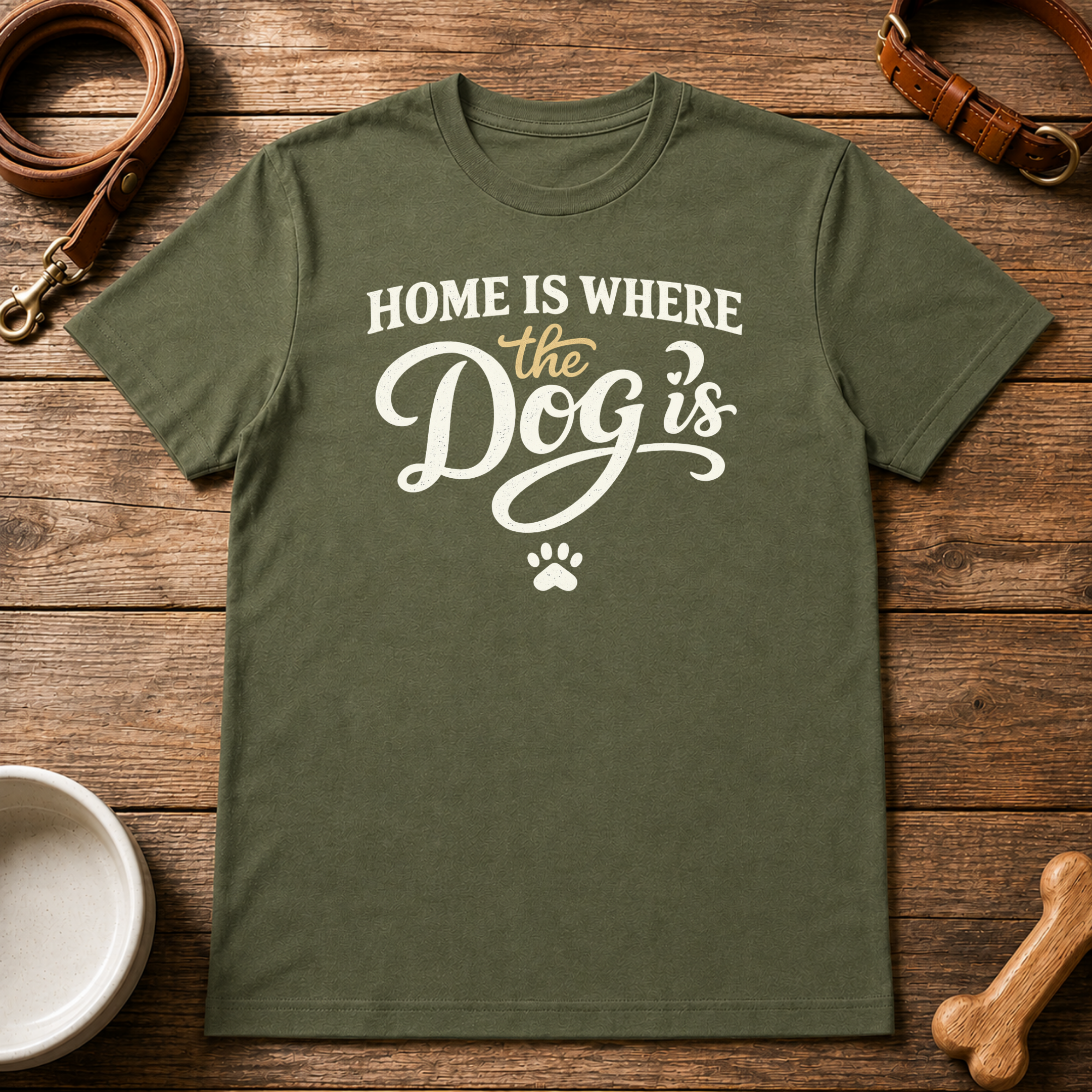 Home is Where the Dog is T-Shirt