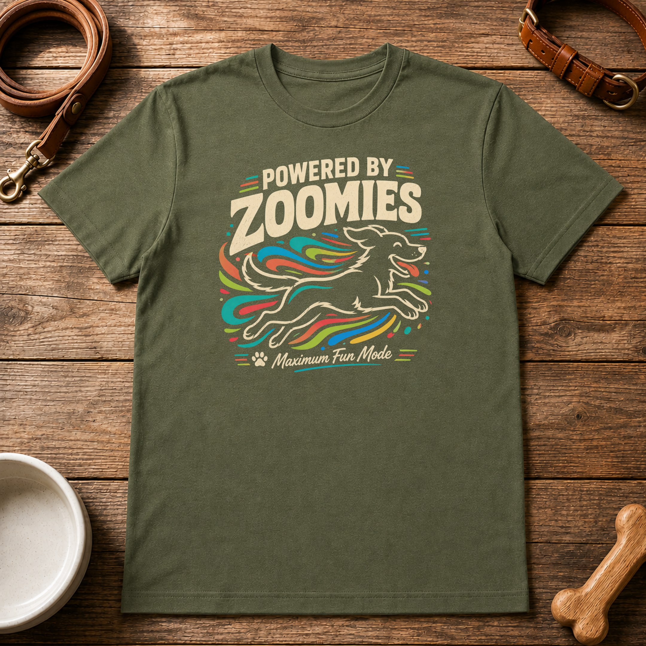 Powered by Zoomies T-Shirt