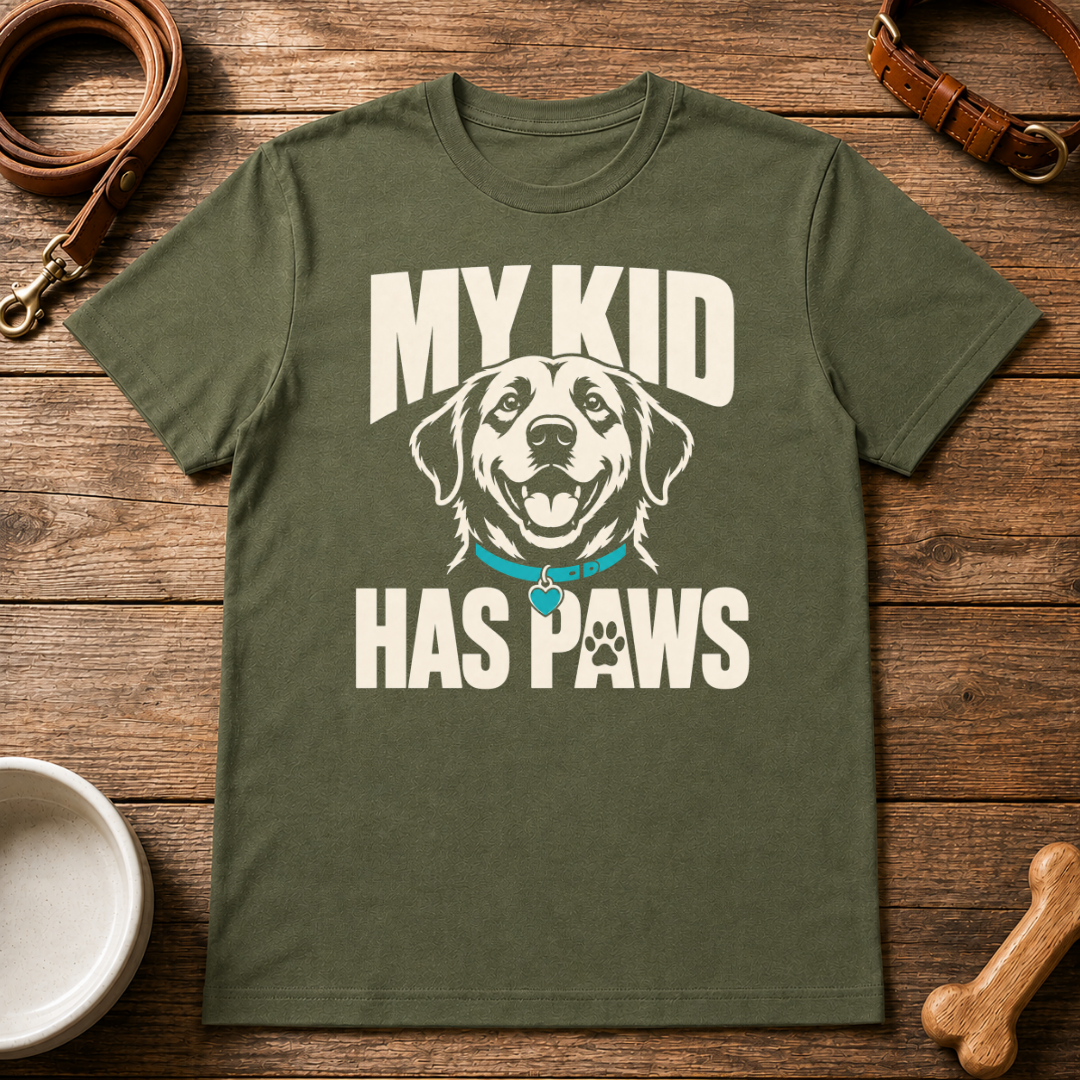 My Kid Has Paws T-Shirt