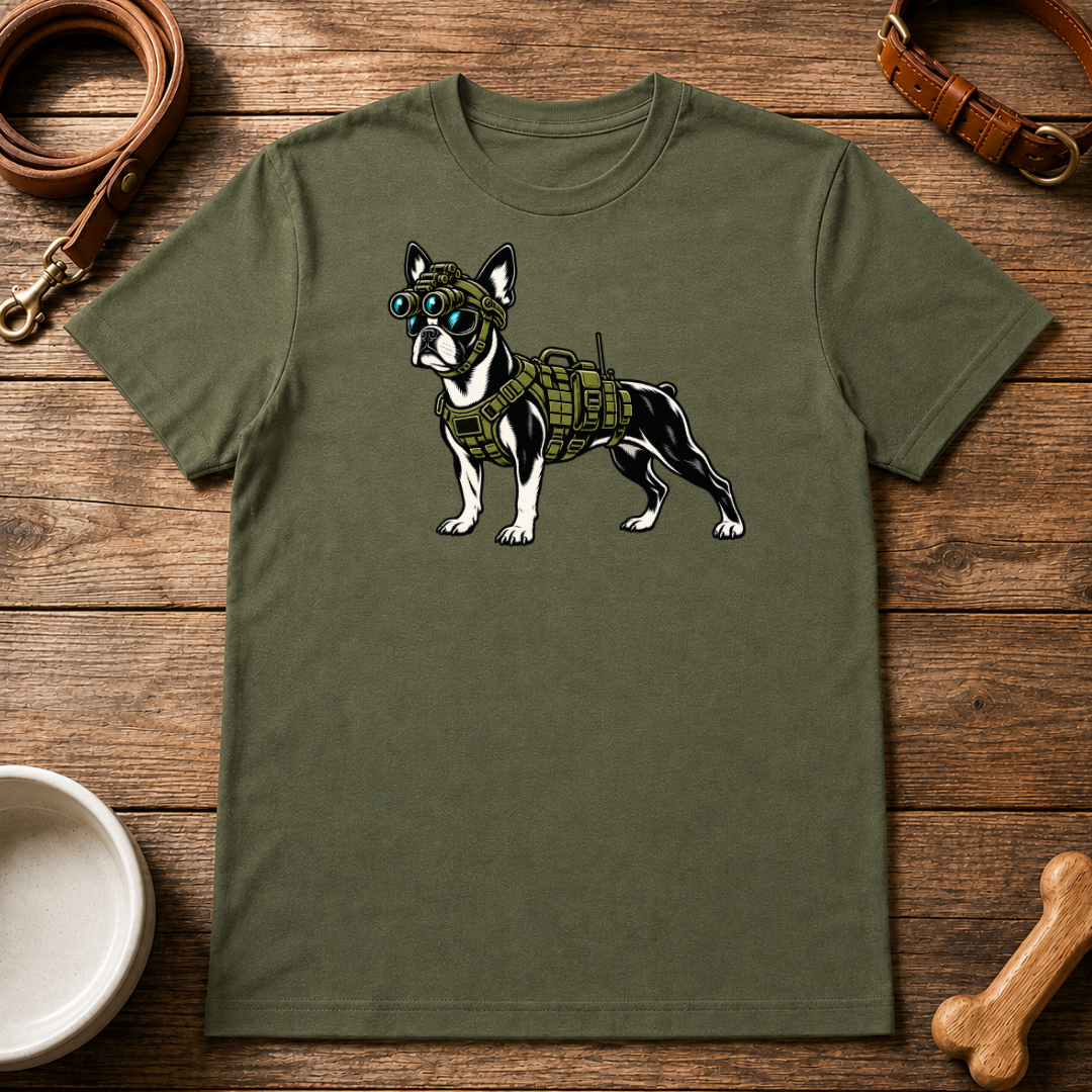 Tactical Boston Terrier T-Shirt