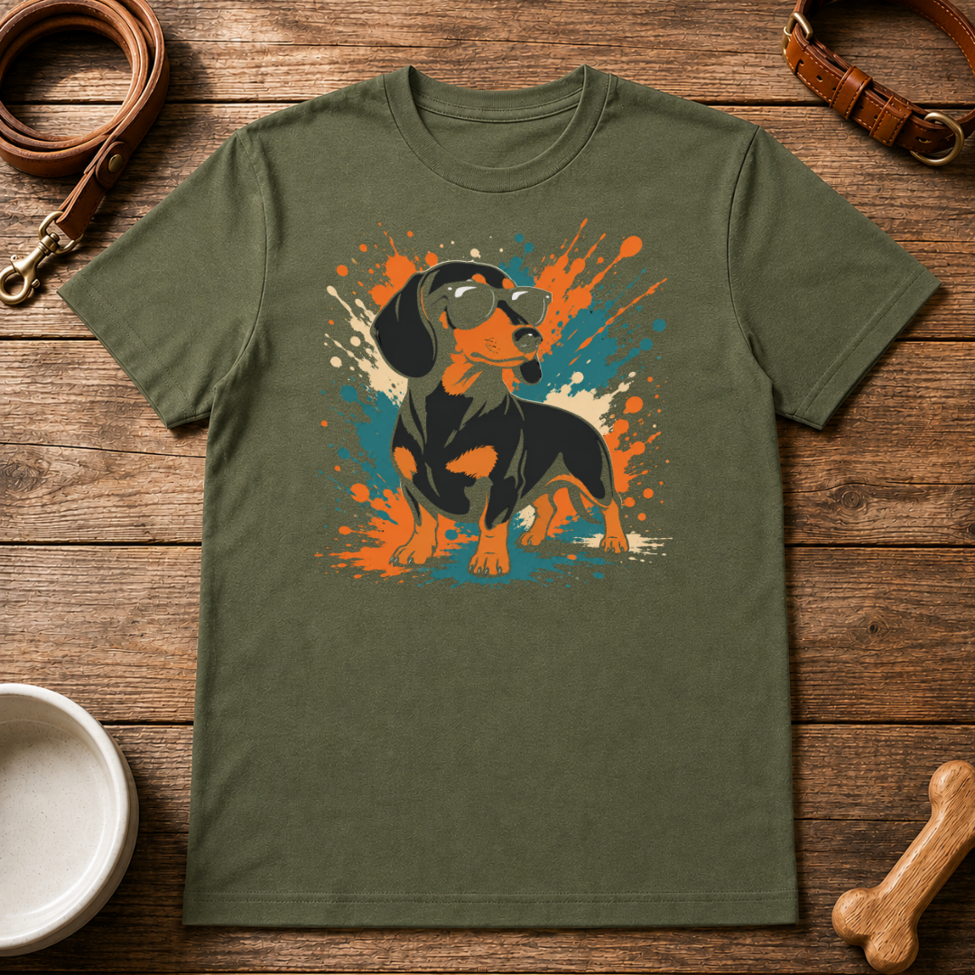 Dachshund Splash T-Shirt