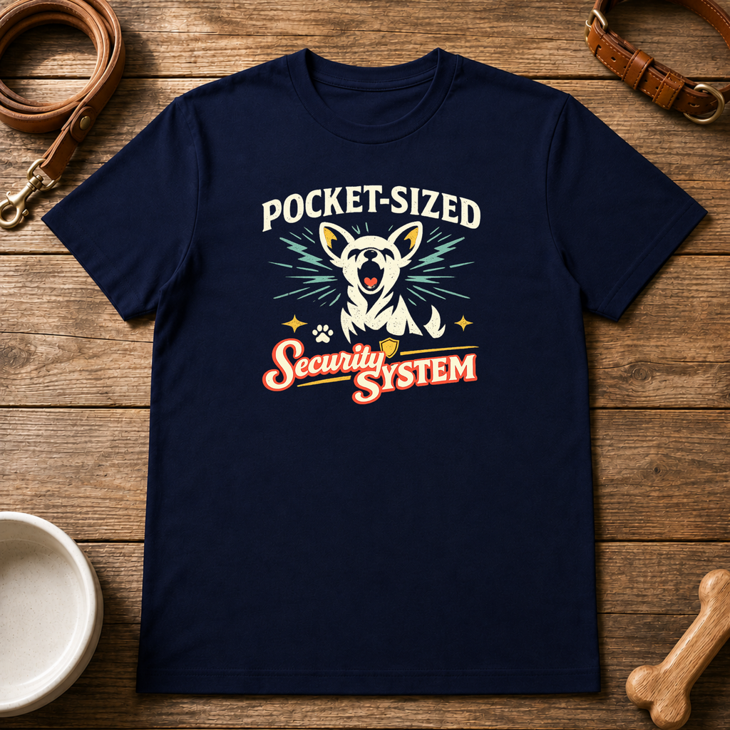 Pocket-Sized Security System T-Shirt