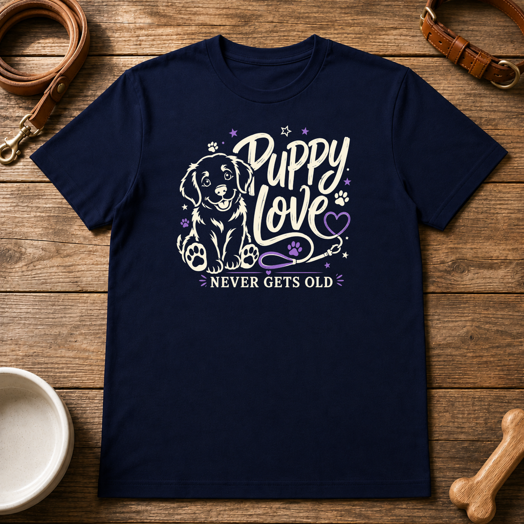 Puppy Love Never Gets Old T-Shirt