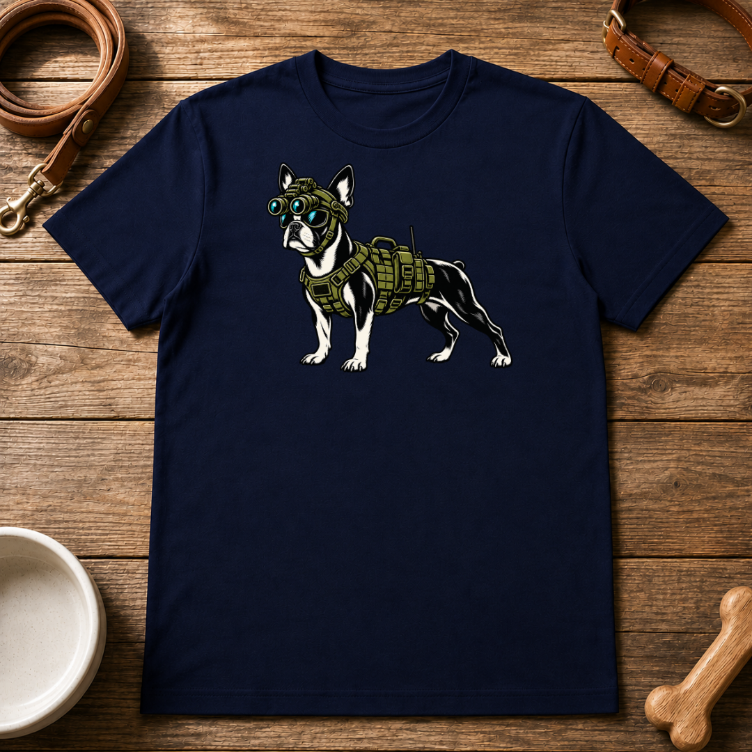 Tactical Boston Terrier T-Shirt