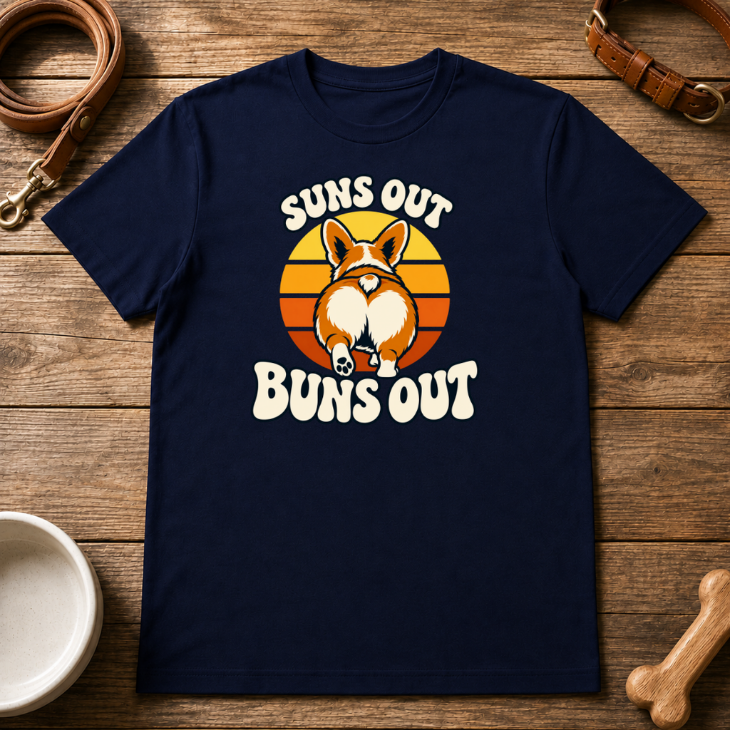 Corgi | Suns Out Buns Out T-Shirt