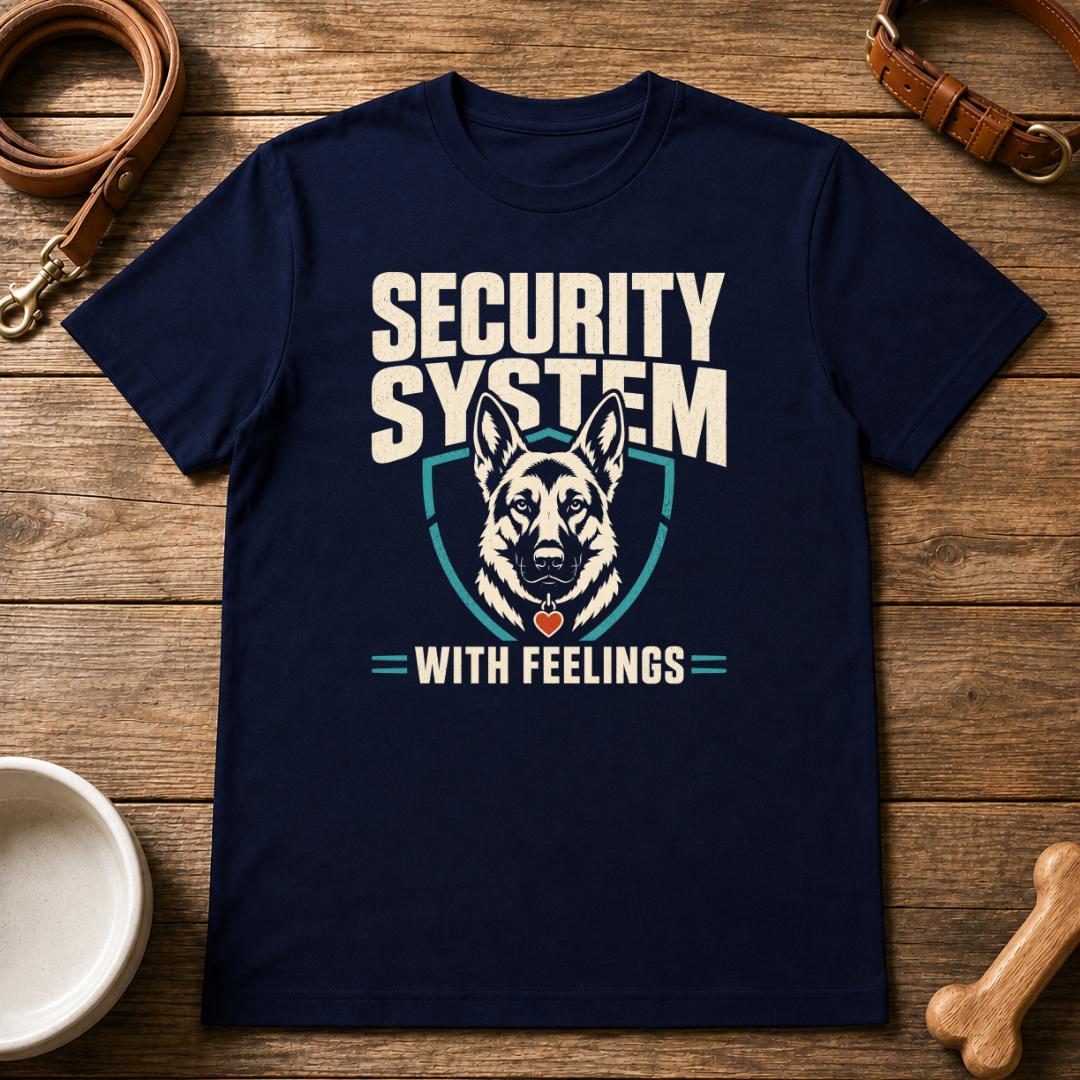 Security System With Feelings T-Shirt