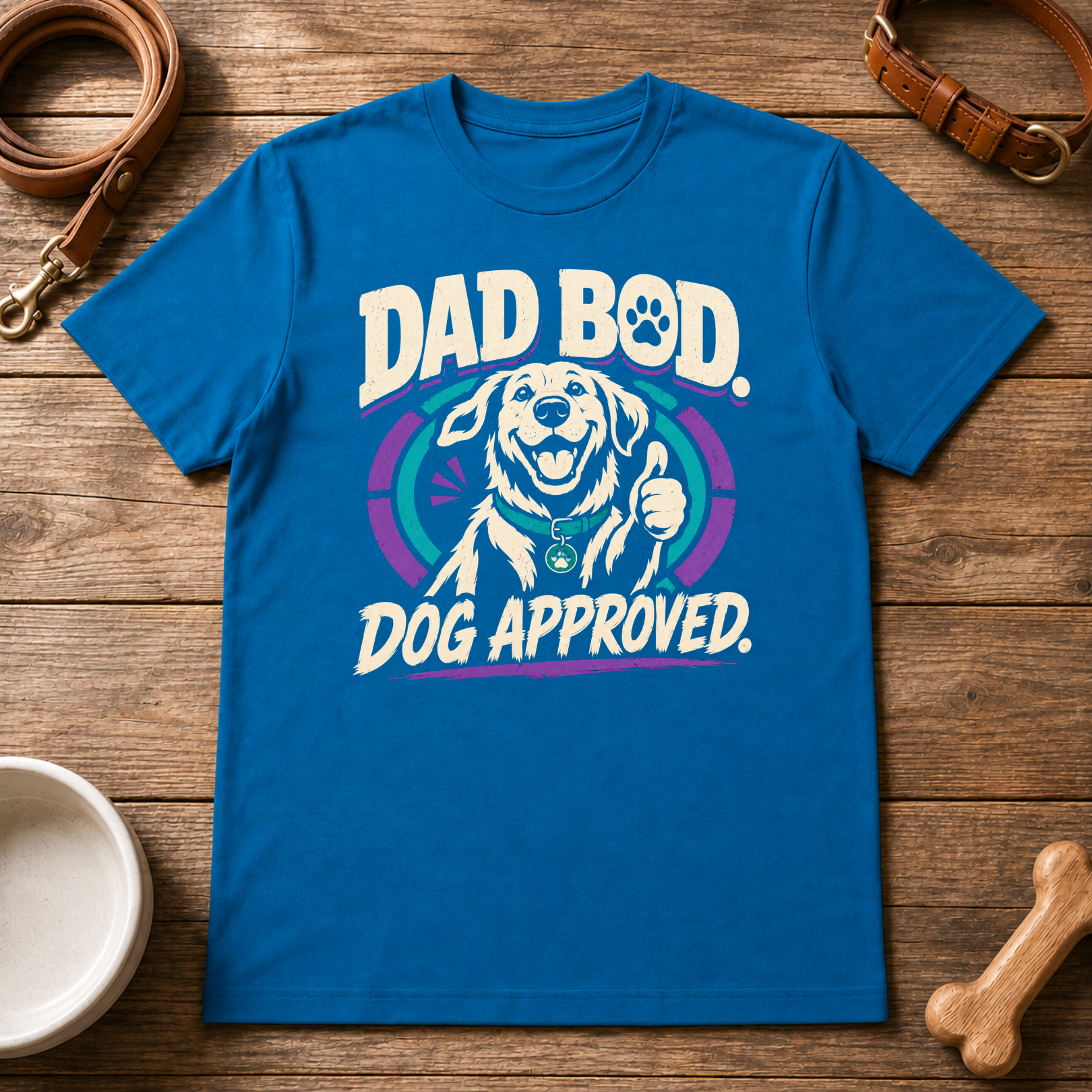 Dad Bod Dog Approved T-Shirt