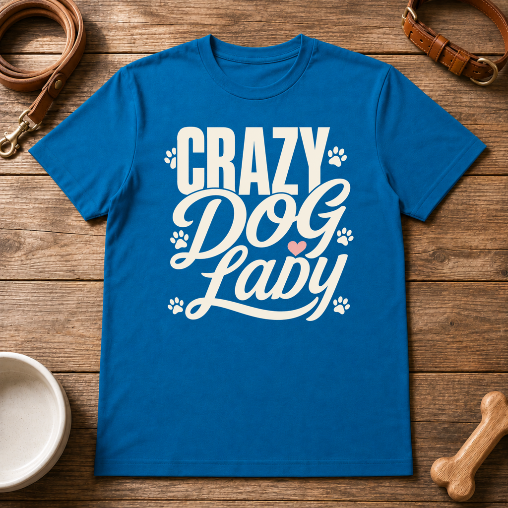 Crazy Dog Lady T-Shirt