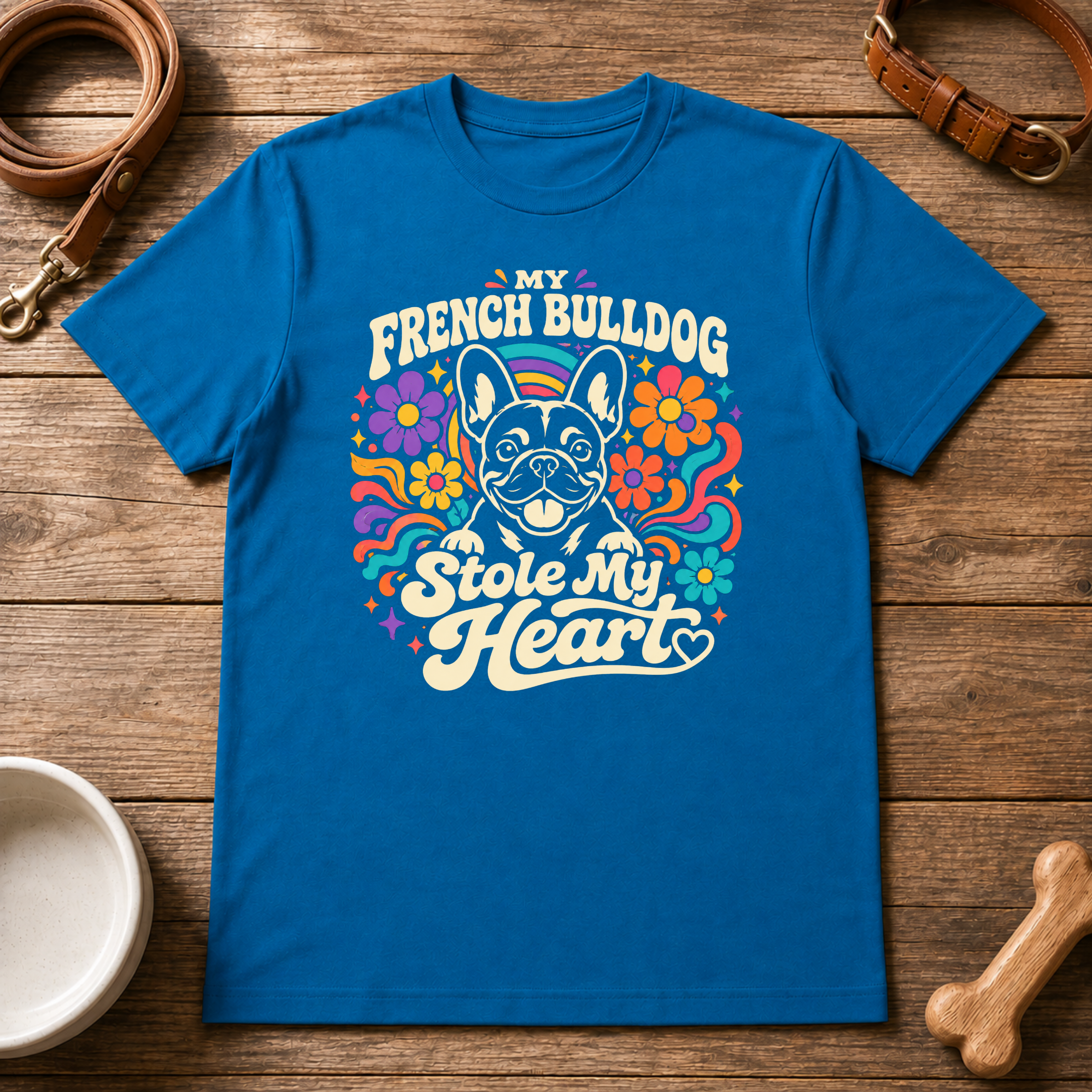 My English Bulldog Stole My Heart T-Shirt